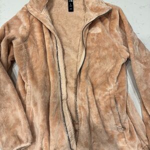 The North Face Women's Cream Teddy Jacket